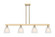 Arcadia Four Light Island Pendant in Champagne Bronze (405|716-4I-CB-G381)
