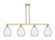 Arcadia Four Light Island Pendant in Champagne Bronze (405|716-4I-CB-G372)