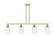 Arcadia Four Light Island Pendant in Champagne Bronze (405|716-4I-CB-G352)