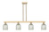 Arcadia Four Light Island Pendant in Champagne Bronze (405|716-4I-CB-G259)