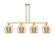 Arcadia Four Light Island Pendant in Champagne Bronze (405|716-4I-CB-G128-10)