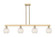 Arcadia Four Light Island Pendant in Champagne Bronze (405|716-4I-CB-G1216-6WM)