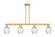 Arcadia Four Light Island Pendant in Brushed Brass (405|716-4I-BB-G292)