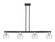 Arcadia Four Light Island Pendant in Black Antique Brass (405|716-4I-BAB-G92)