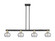 Arcadia Four Light Island Pendant in Black Antique Brass (405|716-4I-BAB-G93)