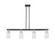 Arcadia Four Light Island Pendant in Black Antique Brass (405|716-4I-BAB-G804)