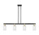 Arcadia Four Light Island Pendant in Black Antique Brass (405|716-4I-BAB-G802)