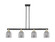 Arcadia Four Light Island Pendant in Black Antique Brass (405|716-4I-BAB-G558-6SM)