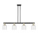 Arcadia Four Light Island Pendant in Black Antique Brass (405|716-4I-BAB-G558-6SDY)