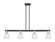 Arcadia Four Light Island Pendant in Black Antique Brass (405|716-4I-BAB-G441)