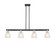 Arcadia Four Light Island Pendant in Black Antique Brass (405|716-4I-BAB-G381)