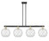 Arcadia Four Light Island Pendant in Black Antique Brass (405|716-4I-BAB-G122-10RW)