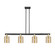 Arcadia Four Light Island Pendant in Black Antique Brass (405|716-4I-BAB-G116)