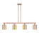 Arcadia Four Light Island Pendant in Antique Copper (405|716-4I-AC-G116)