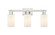 Arcadia Three Light Bath Vanity in Brushed Satin Nickel (405|716-3W-SN-G801)
