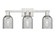 Arcadia Three Light Bath Vanity in Brushed Satin Nickel (405|716-3W-SN-G257)