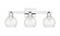 Arcadia Three Light Bath Vanity in Polished Chrome (405|716-3W-PC-G124-6)