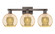 Arcadia Three Light Bath Vanity in Oil Rubbed Bronze (405|716-3W-OB-G128-8)
