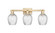 Arcadia Three Light Bath Vanity in Champagne Bronze (405|716-3W-CB-G292)