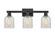 Arcadia Three Light Bath Vanity in Matte Black (405|716-3W-BK-G2511)