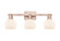 Arcadia Three Light Bath Vanity in Antique Copper (405|716-3W-AC-G121-6)