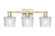 Arcadia Three Light Bath Vanity in Antique Brass (405|716-3W-AB-G402)