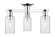 Arcadia Three Light Semi-Flush Mount in Polished Chrome (405|716-3F-PC-G804)