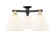 Arcadia Three Light Semi-Flush Mount in Black Antique Brass (405|716-3F-BAB-GBD-91)