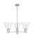 Arcadia Three Light Pendant in Satin Nickel (405|716-3CR-SN-GBC-82)