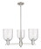 Arcadia Three Light Pendant in Satin Nickel (405|716-3CR-SN-G558-6SDY)