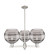 Arcadia Three Light Pendant in Satin Nickel (405|716-3CR-SN-G556-10SM)