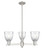Arcadia Three Light Pendant in Satin Nickel (405|716-3CR-SN-G442)