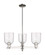 Arcadia Three Light Pendant in Polished Nickel (405|716-3CR-PN-G558-6SDY)