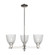 Arcadia Three Light Pendant in Polished Nickel (405|716-3CR-PN-G382)