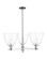 Arcadia Three Light Pendant in Polished Chrome (405|716-3CR-PC-GBD-92)