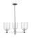 Arcadia Three Light Pendant in Polished Chrome (405|716-3CR-PC-G558-6SDY)