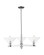 Arcadia Three Light Pendant in Polished Chrome (405|716-3CR-PC-G132)