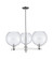 Arcadia Three Light Pendant in Polished Chrome (405|716-3CR-PC-G124-10)