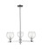Arcadia Three Light Pendant in Polished Chrome (405|716-3CR-PC-G122-6)