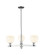 Arcadia Three Light Pendant in Polished Chrome (405|716-3CR-PC-G1217-6WV)