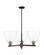 Arcadia Three Light Pendant in Oil Rubbed Bronze (405|716-3CR-OB-GBD-92)