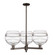 Arcadia Three Light Pendant in Oil Rubbed Bronze (405|716-3CR-OB-G556-10CL)