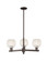 Arcadia Three Light Pendant in Oil Rubbed Bronze (405|716-3CR-OB-G1216-6WM)