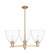 Arcadia Three Light Pendant in Champagne Bronze (405|716-3CR-CB-GBD-92)
