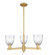 Arcadia Three Light Pendant in Brushed Brass (405|716-3CR-BB-G442)