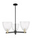 Arcadia Three Light Pendant in Black Antique Brass (405|716-3CR-BAB-GBD-94)