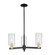 Arcadia Three Light Pendant in Black Antique Brass (405|716-3CR-BAB-G804)