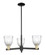Arcadia Three Light Pendant in Black Antique Brass (405|716-3CR-BAB-G442)