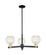 Arcadia Three Light Pendant in Black Antique Brass (405|716-3CR-BAB-G1216-6WM)