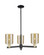 Arcadia Three Light Pendant in Black Antique Brass (405|716-3CR-BAB-G116)